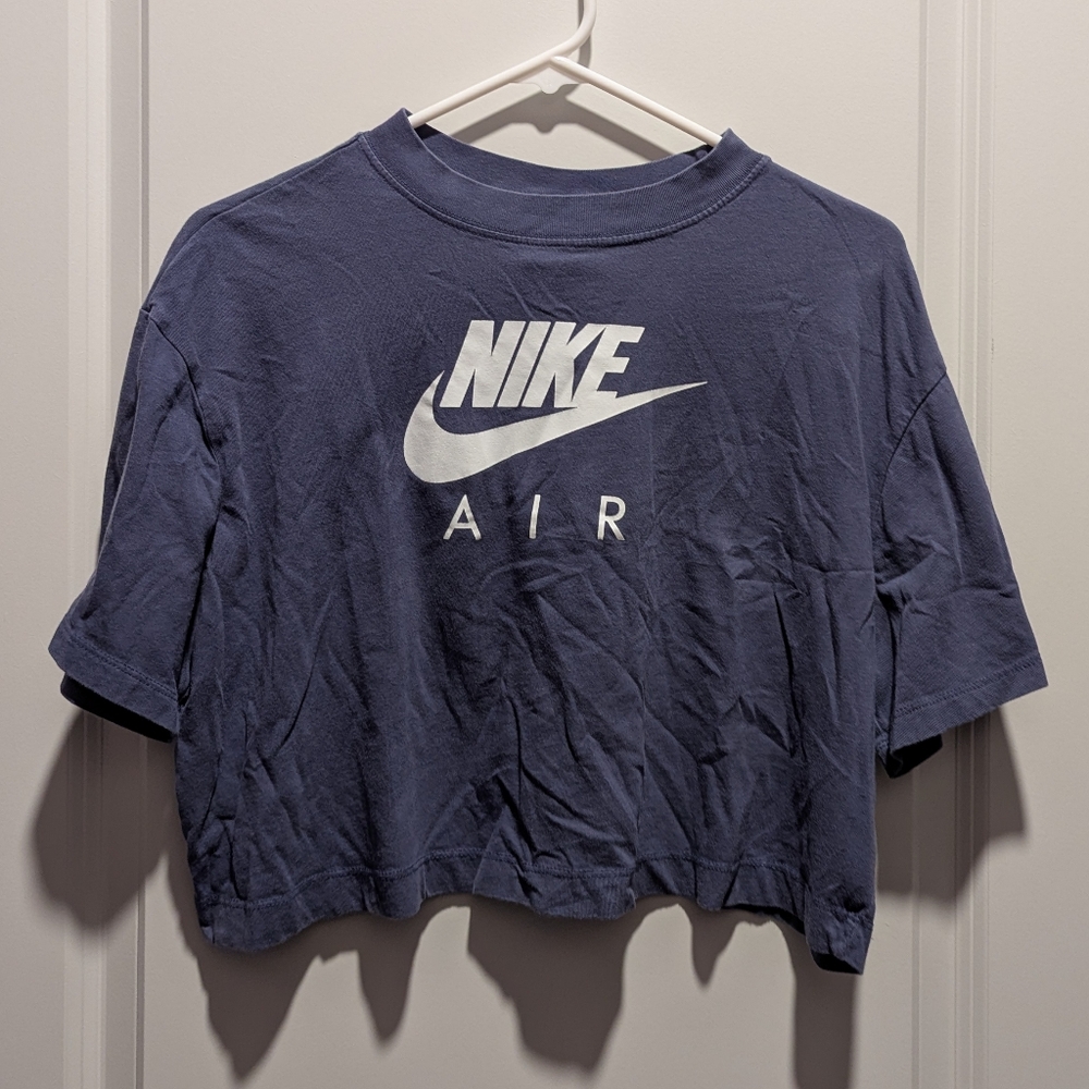 Nike Air Navy Crop Top